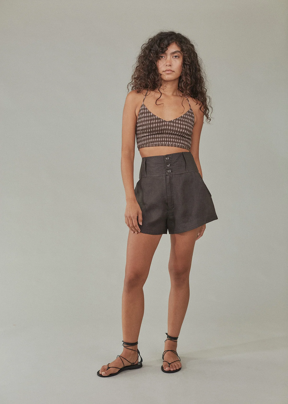 COLLIN LINEN SHORTS - RESORT 2023 - Image 3