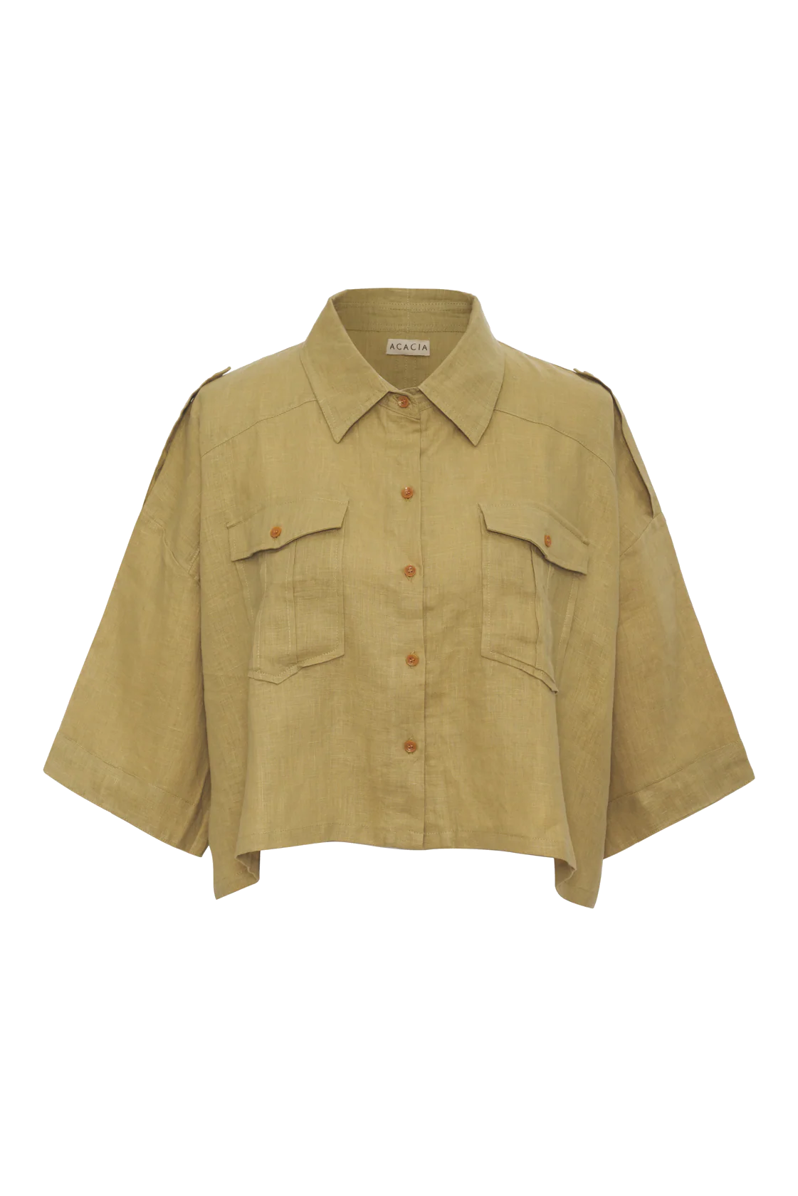 DELLA LINEN TOP - SUMMER 2023 - Image 3