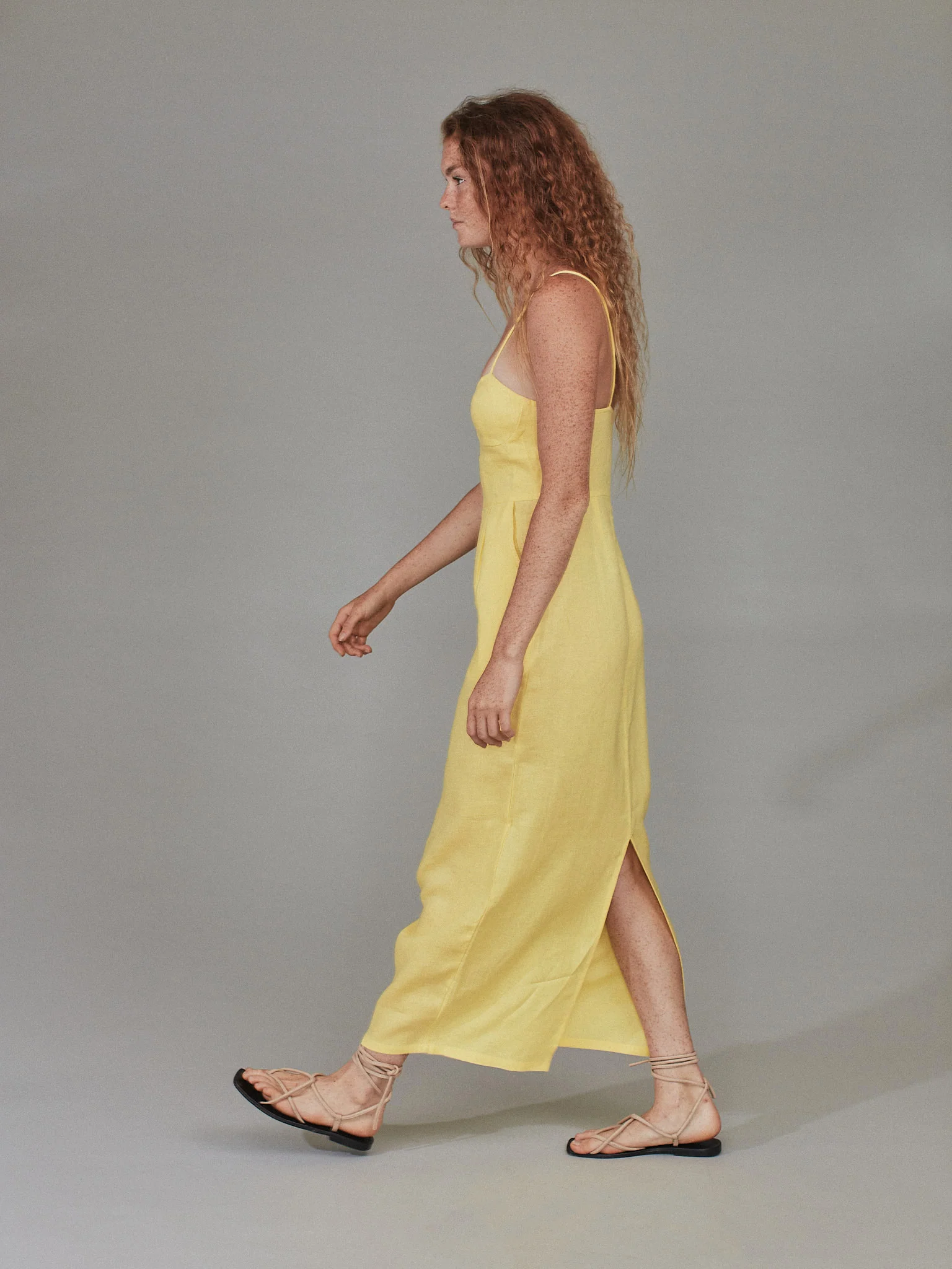 KENZIE LINEN DRESS - SPRING 2023 - Image 3