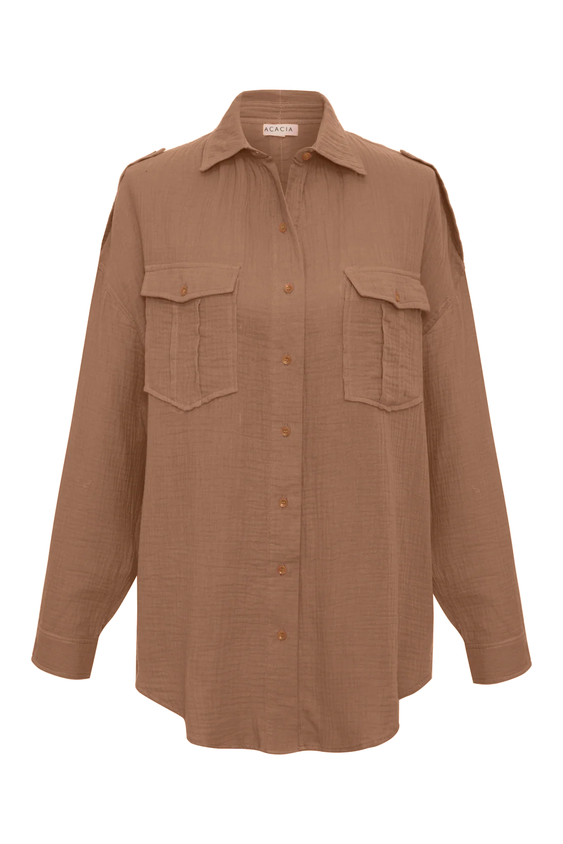 VERA COTTON GAUZE TOP - FALL 2023 - Image 3