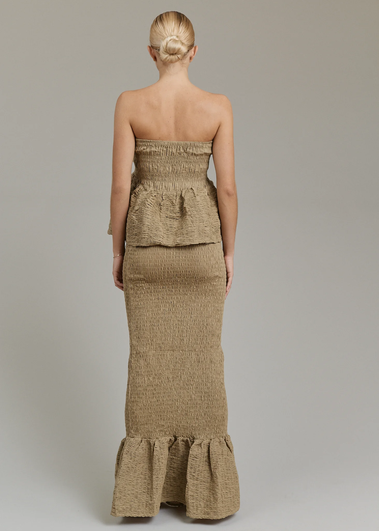 ZILLA SHIRRED SKIRT - PRE-FALL 2025 - Image 2
